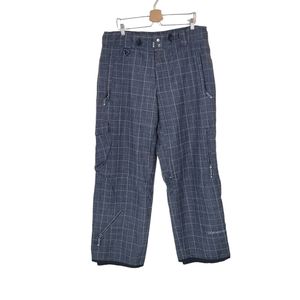 MORROW‎ Grey Plaid Snow Pant Size XL
